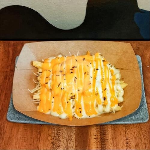 Cheezy Fries menu Elnino Bali Takoyaki, Batubulan