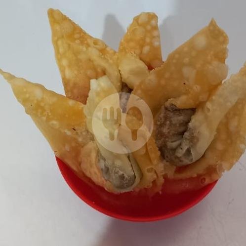 Pangsit Goreng Kriuk menu Mie Ayam Rock N Roll, Pemogan