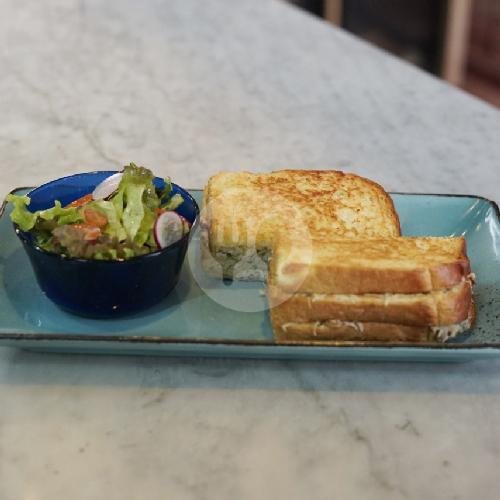 Tuna Melt Brioche menu El Merkat Restaurant, Uluwatu