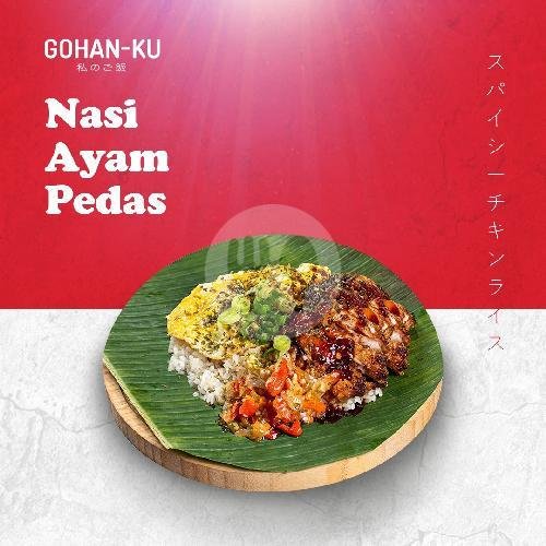 Nasi Ayam Pedas menu Gohan Ku, Seminyak