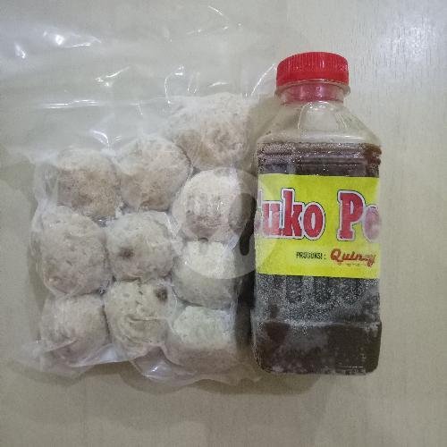Adaan Frozen menu Pempek Quincy, Tantular