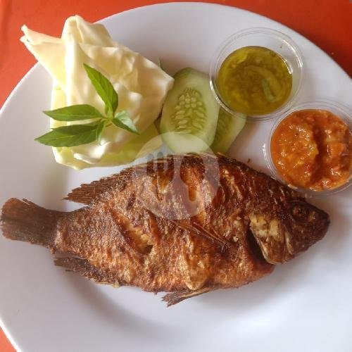 Lalapan Ikan Nila menu Asla Fried Chicken & LALAPAN, Labuapi Telagawaru