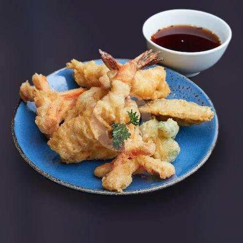 Tempura Platter Mix (Shrimp And Veggie) menu TYGR Sushi, Pantai Berawa