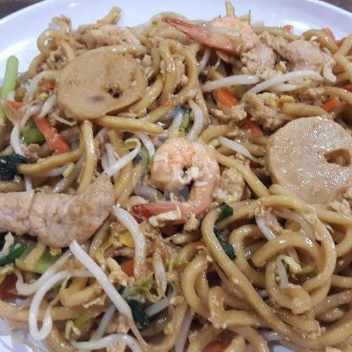 Mie Besar Goreng (Seafood/babi/ayam) menu Depot Lily, Sesetan Raya