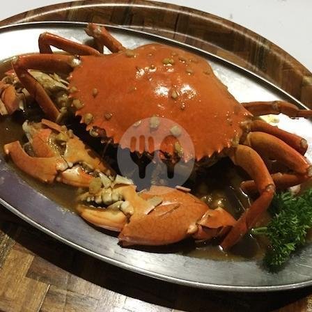 Kepiting Saus Tiram (Crab In Oyster Sauce) menu Aroma Chinese Seafood Restaurant, Cakranegara