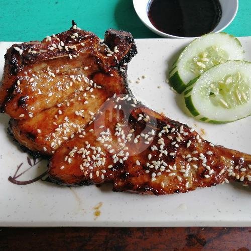 BBQ PORK CHOP With BBQ SAUCE menu Mr. Po Chi, Ungasan Bali