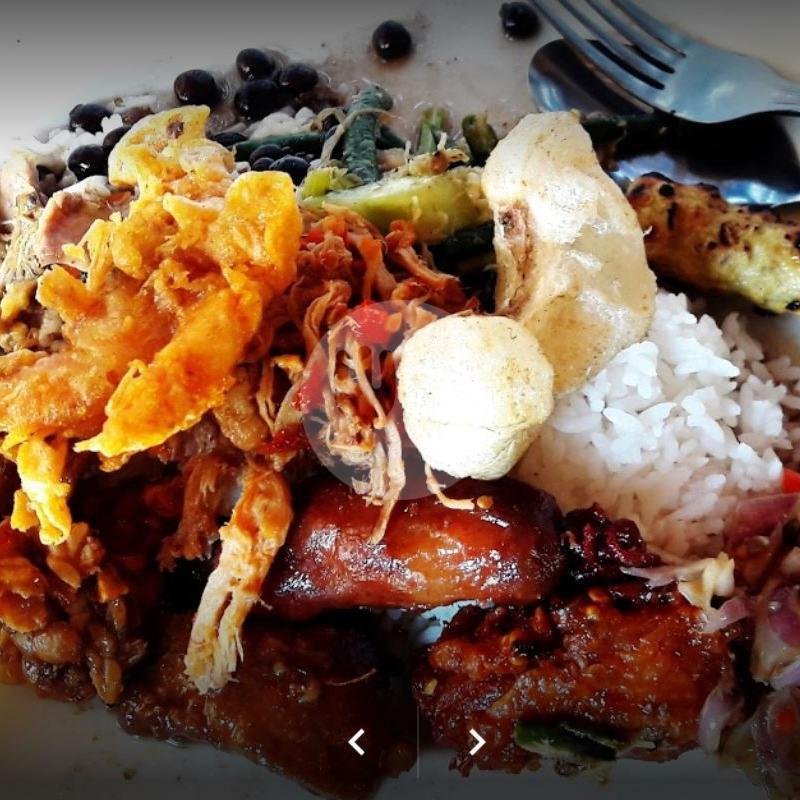 Nasi Ayam Bali menu Warung Makan Simpati, WR Supratman