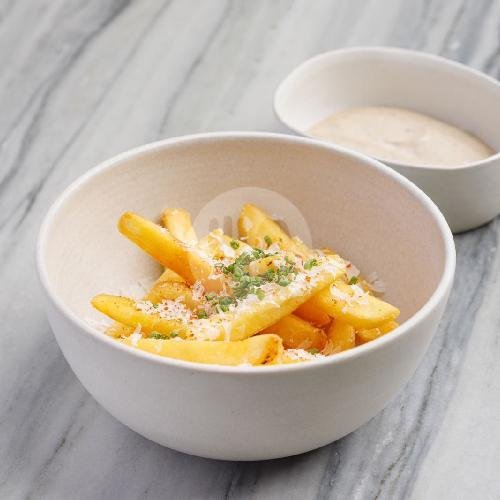 French Fries With Truffle Mayo And Parmesan menu Margaret Bistro, Canggu