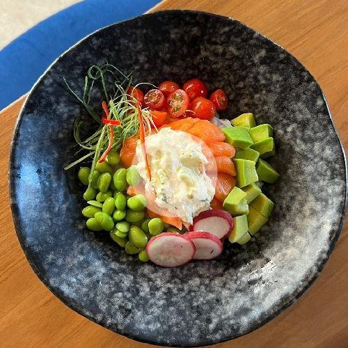 Salmon Philadhelpia Poke Bowl menu STED Cafe ( Poke Bowl ), Pererenan