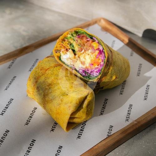 Breakfast Burrito menu Nourish, Ungasan