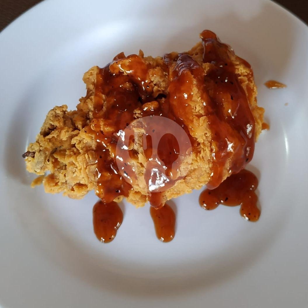 ACK Fire Chicken B (Dada/Paha Atas) menu ACK Fried Chicken, Pengiasan