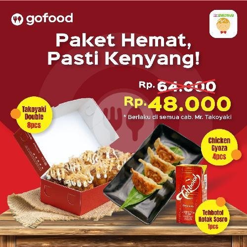 Pasti Kenyang menu Mr. Takoyaki, Dalung