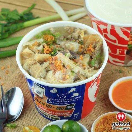 Babat Urat Porsi menu A Fung Baso Sapi Asli, Sunset Road
