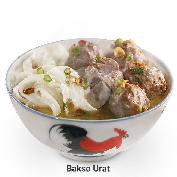 Bakso Urat menu Bakso Solo Samrat, Dewi Sri