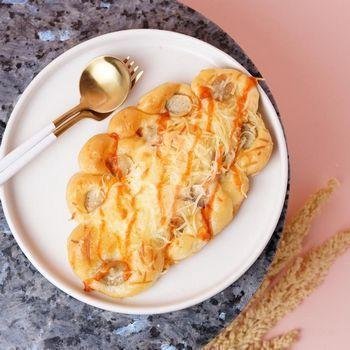 Sosis Kepang menu ALL DAY BREAD, jl dewi sri no 23