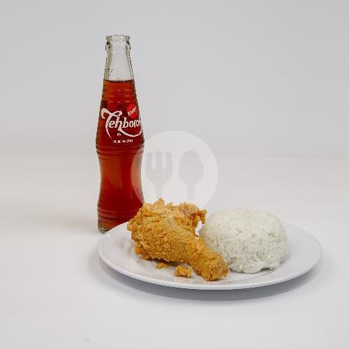 Paket C Sosro menu ACK Fried Chicken, Dalung Permai